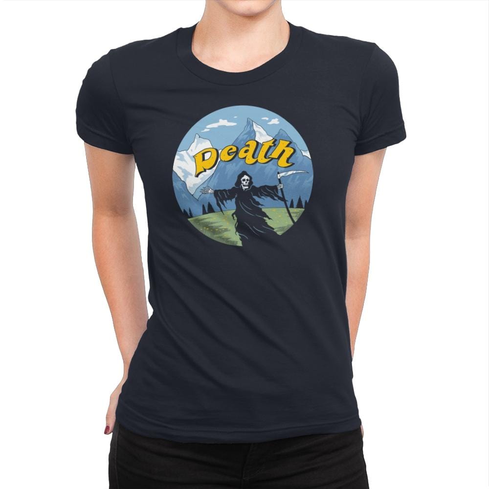The Sound of Death - Womens Premium T-Shirts RIPT Apparel Small / Midnight Navy