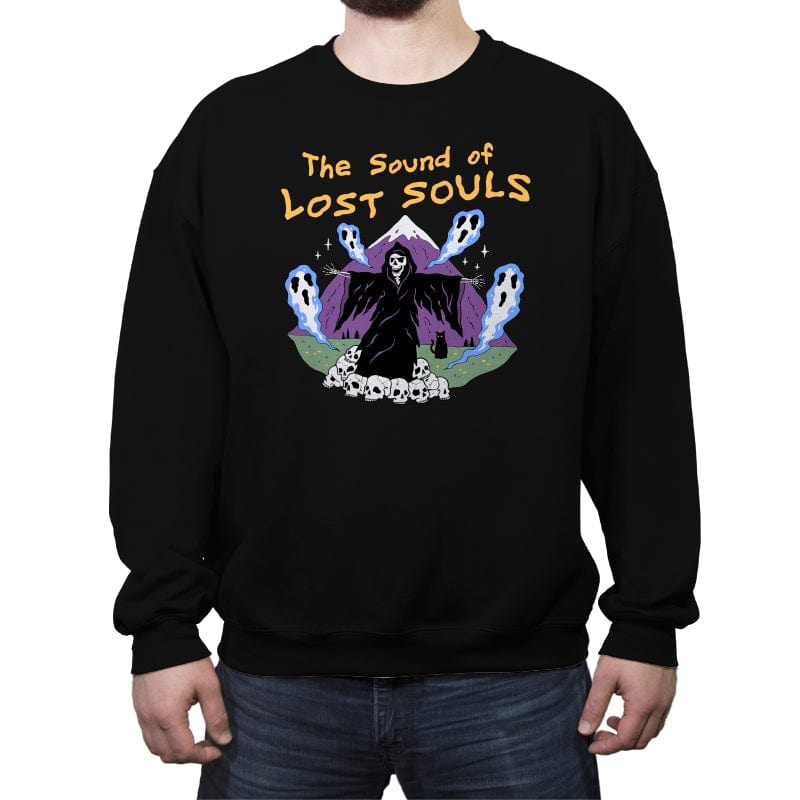 The Sound of Lost Souls - Crew Neck Sweatshirt Crew Neck Sweatshirt RIPT Apparel Small / Black