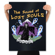 The Sound of Lost Souls - Prints Posters RIPT Apparel 18x24 / Black