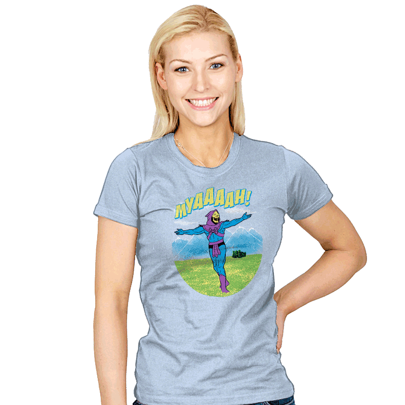 The Sound Of MYAAAAH! - Womens T-Shirts RIPT Apparel