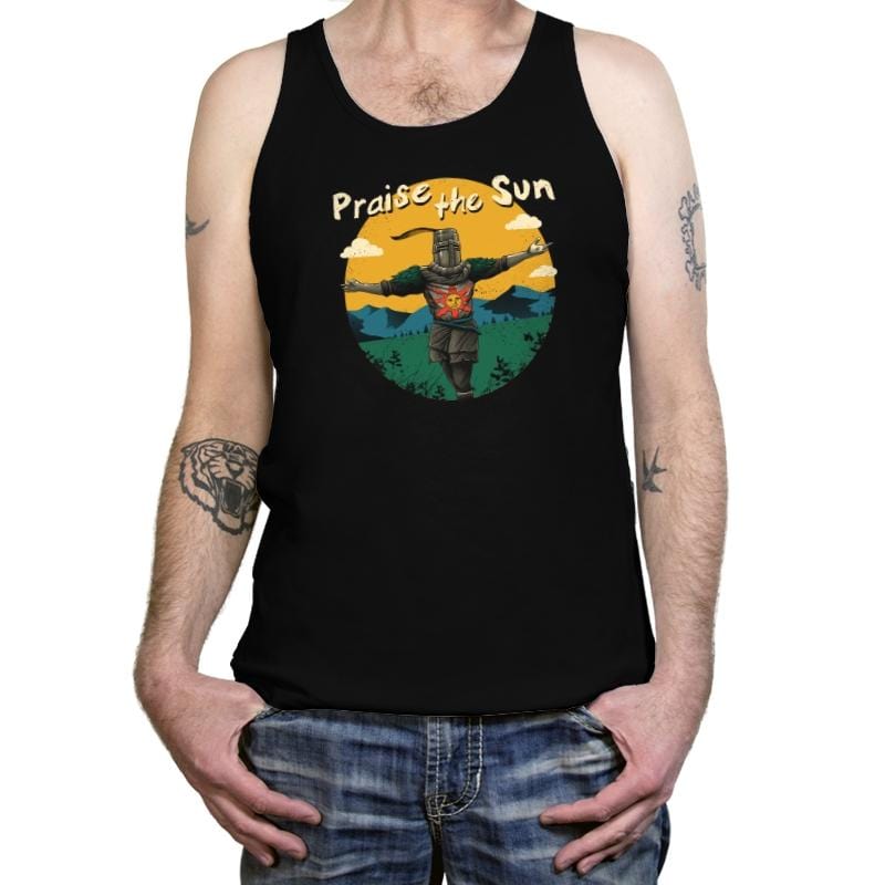 The Sound of Praise - Tanktop Tanktop RIPT Apparel X-Small / Black