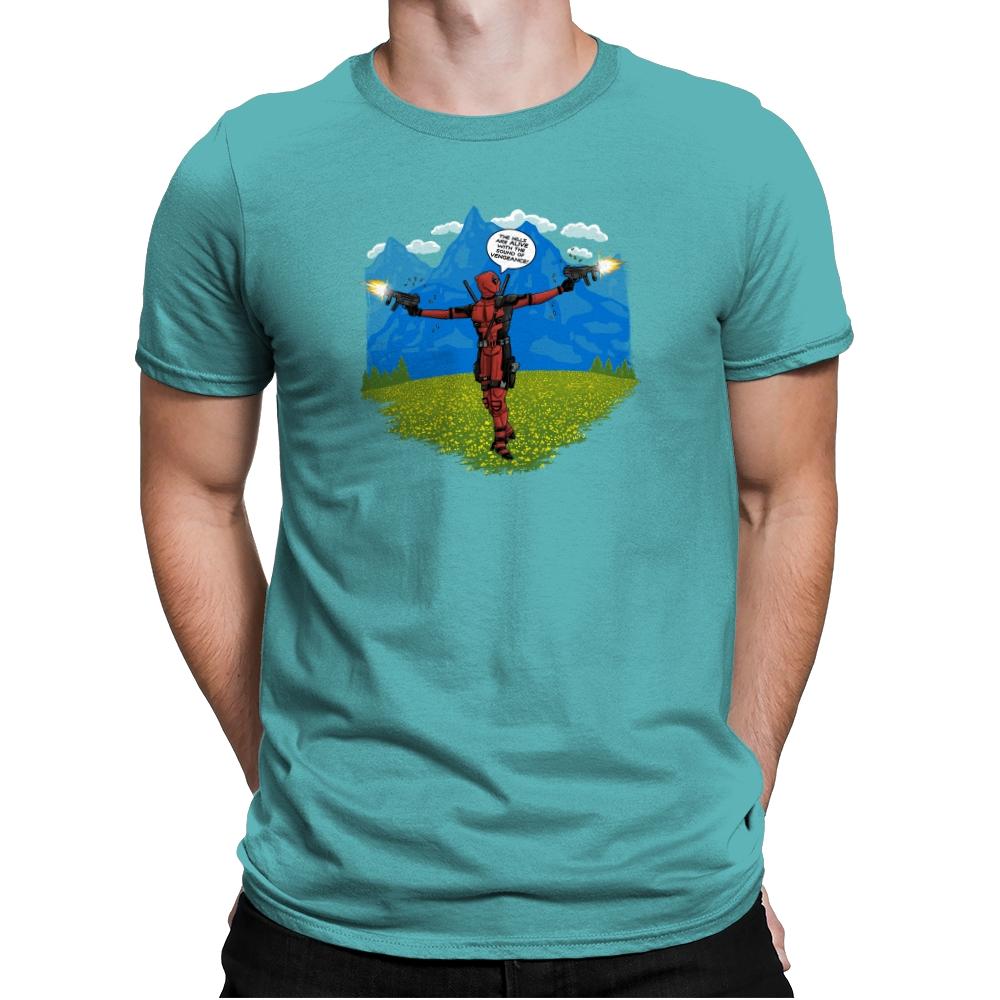 The Sound of Vengeance Exclusive - Mens Premium T-Shirts RIPT Apparel Small / Tahiti Blue