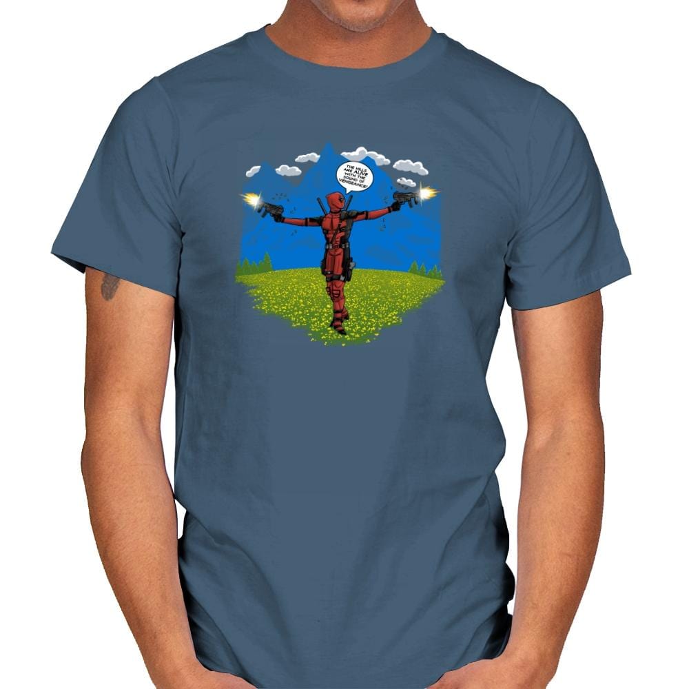 The Sound of Vengeance Exclusive - Mens T-Shirts RIPT Apparel Small / Indigo Blue