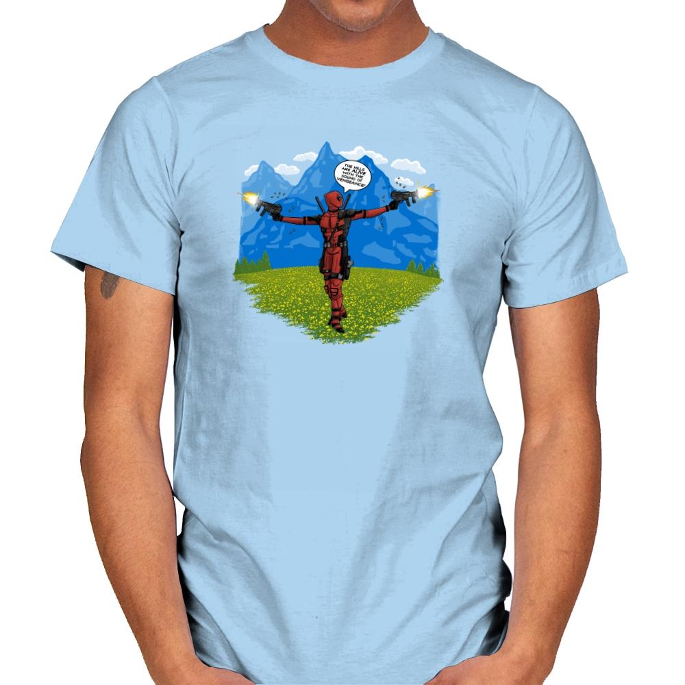 The Sound of Vengeance Exclusive - Mens T-Shirts RIPT Apparel Small / Light Blue