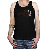 The Spartan Face - Tanktop Tanktop RIPT Apparel X-Small / Black