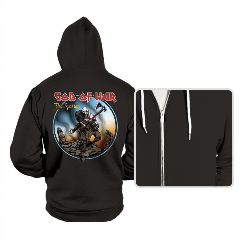 The Spartan - Hoodies Hoodies RIPT Apparel Small / Black