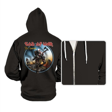 The Spartan - Hoodies Hoodies RIPT Apparel Small / Black