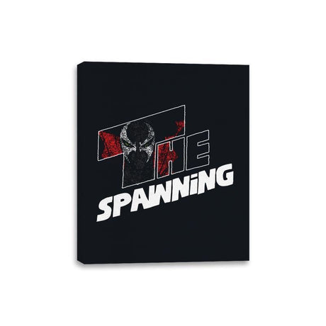 The Spawning - Canvas Wraps Canvas Wraps RIPT Apparel 8x10 / Black