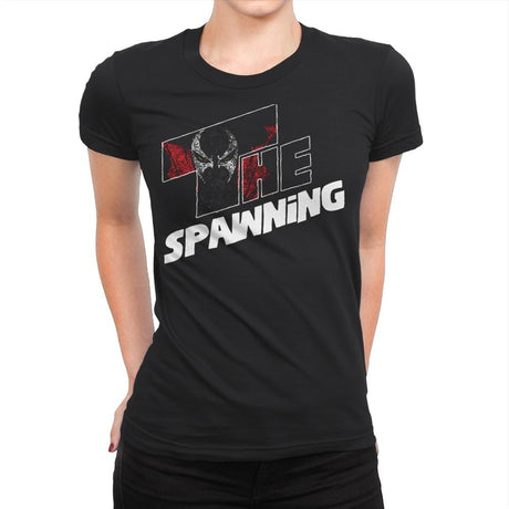 The Spawning - Womens Premium T-Shirts RIPT Apparel Small / Black