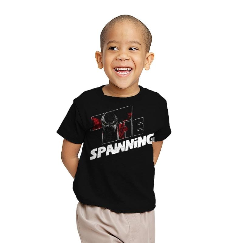 The Spawning - Youth T-Shirts RIPT Apparel X-small / Black
