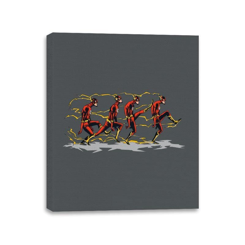 The Speedster Of Silly Walks - Canvas Wraps Canvas Wraps RIPT Apparel 11x14 / Charcoal