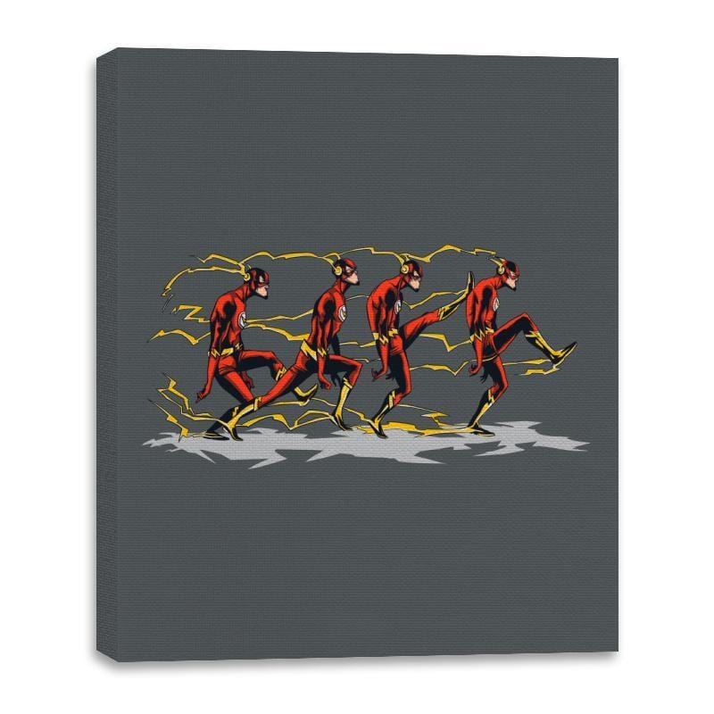 The Speedster Of Silly Walks - Canvas Wraps Canvas Wraps RIPT Apparel 16x20 / Charcoal