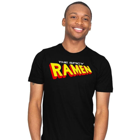 The Spicy Ramen - Mens T-Shirts RIPT Apparel Small / Black