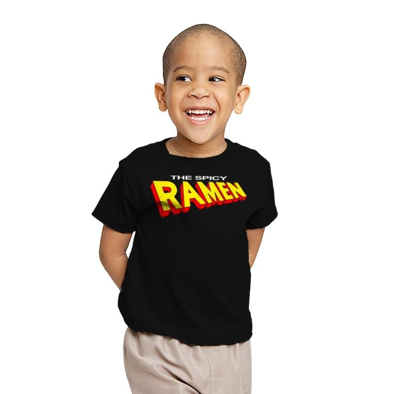 The Spicy Ramen - Youth T-Shirts RIPT Apparel X-small / Black