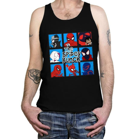 The Spider Bunch - Tanktop Tanktop RIPT Apparel X-Small / Black