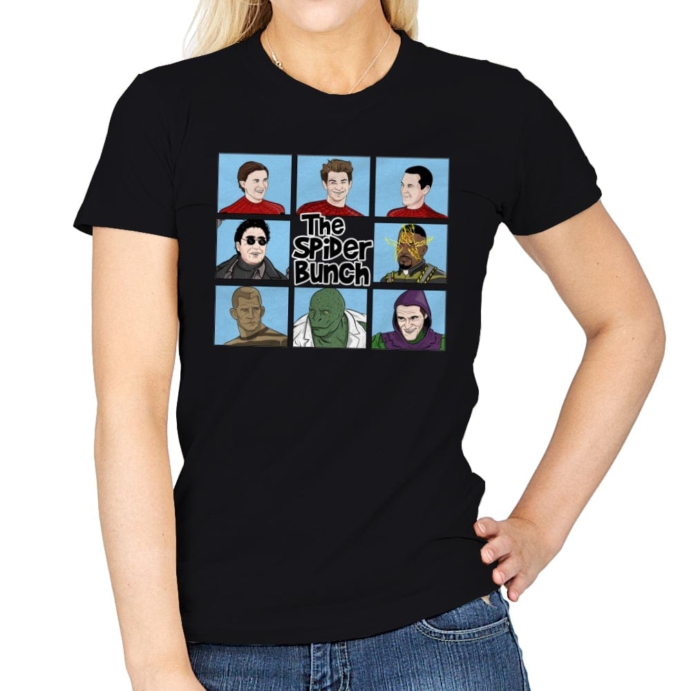 The Spider Bunch - Womens T-Shirts RIPT Apparel Small / Black