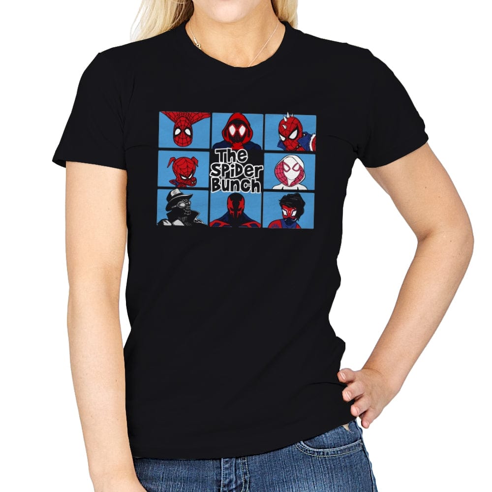 The Spider Bunch - Womens T-Shirts RIPT Apparel Small / Black
