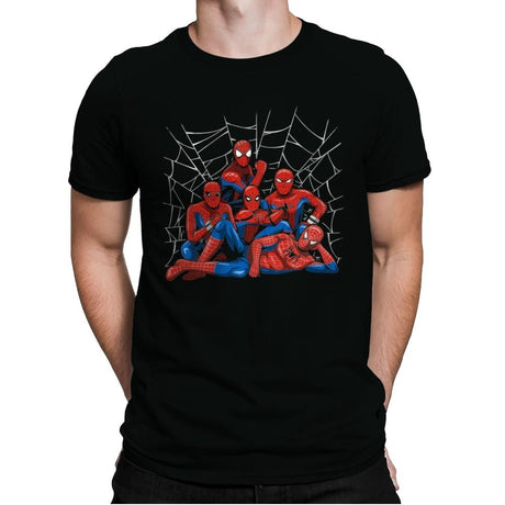 The Spider Club - Mens Premium T-Shirts RIPT Apparel Small / Black