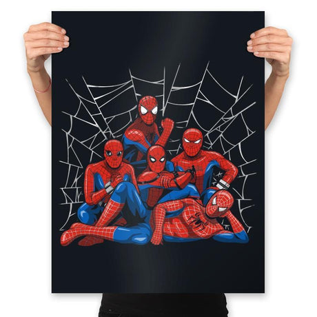 The Spider Club - Prints Posters RIPT Apparel 18x24 / Black