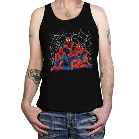 The Spider Club - Tanktop Tanktop RIPT Apparel X-Small / Black