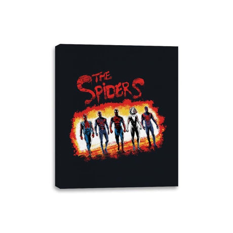 The Spiders - Canvas Wraps Canvas Wraps RIPT Apparel 8x10 / Black