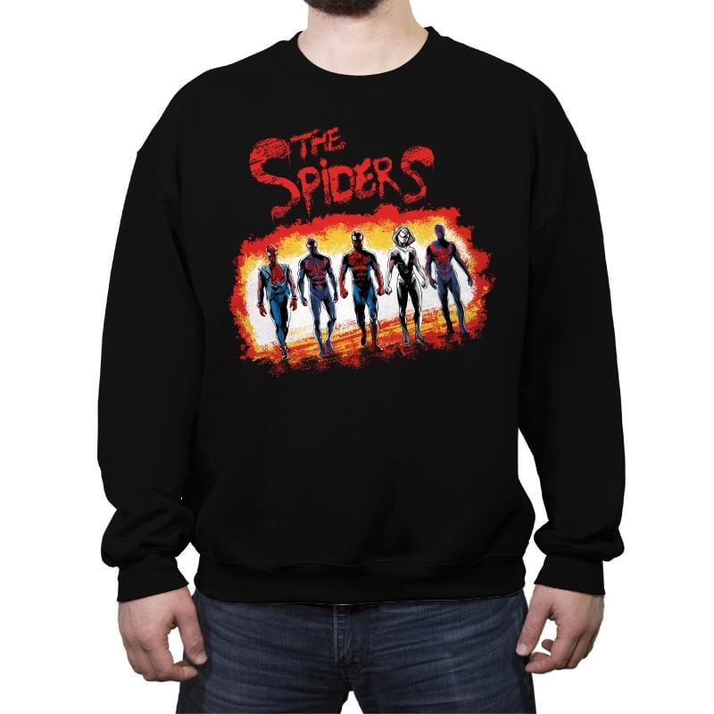 The Spiders - Crew Neck Sweatshirt Crew Neck Sweatshirt RIPT Apparel Small / Black
