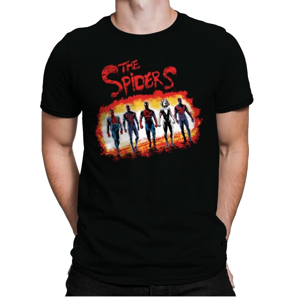 The Spiders - Mens Premium T-Shirts RIPT Apparel Small / Black