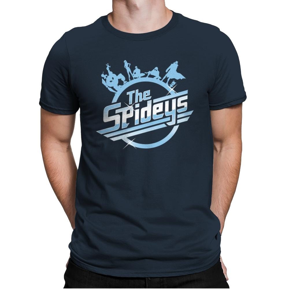 The Spideys - Mens Premium T-Shirts RIPT Apparel Small / Indigo