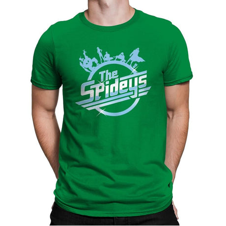 The Spideys - Mens Premium T-Shirts RIPT Apparel Small / Kelly Green