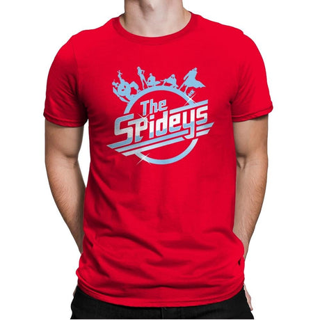 The Spideys - Mens Premium T-Shirts RIPT Apparel Small / Red