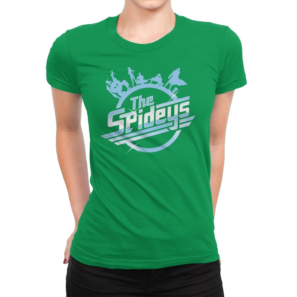 The Spideys - Womens Premium T-Shirts RIPT Apparel Small / Kelly Green