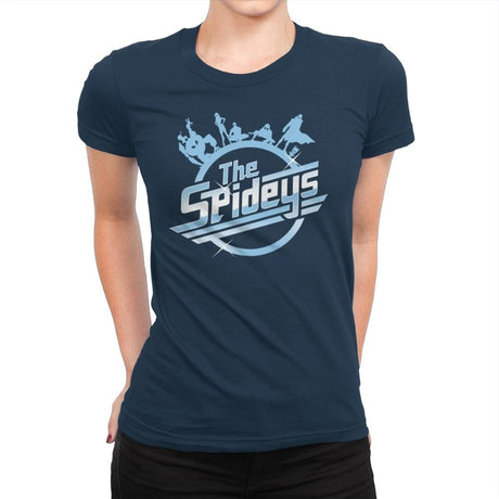 The Spideys - Womens Premium T-Shirts RIPT Apparel Small / Midnight Navy