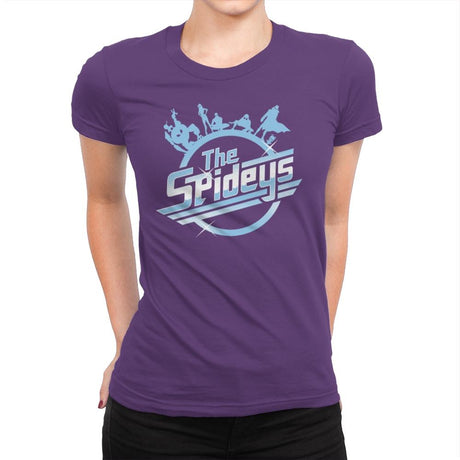 The Spideys - Womens Premium T-Shirts RIPT Apparel Small / Purple Rush