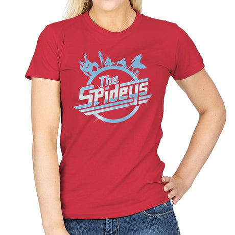 The Spideys - Womens T-Shirts RIPT Apparel Small / Red