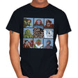 The Spooky Bunch - Mens T-Shirts RIPT Apparel Small / Black