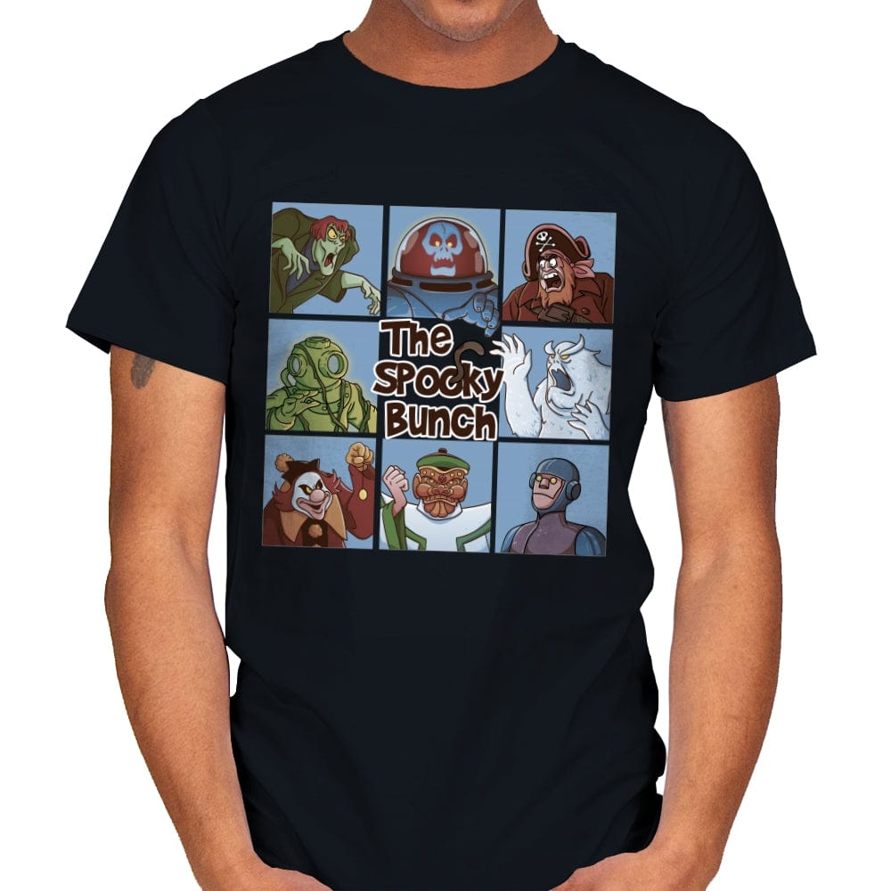 The Spooky Bunch - Mens T-Shirts RIPT Apparel Small / Black