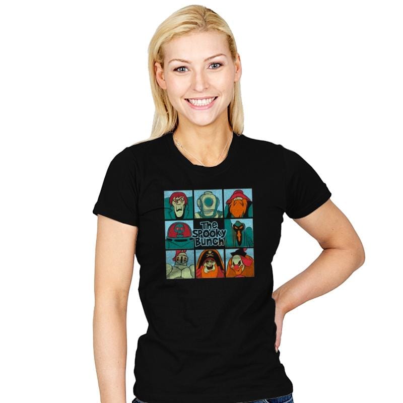 The Spooky Bunch - Womens T-Shirts RIPT Apparel Small / Black