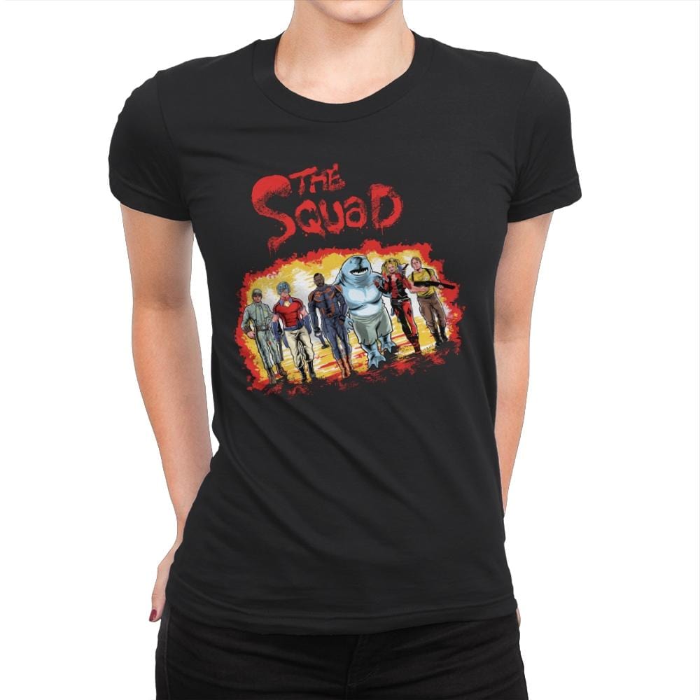The Squad - Womens Premium T-Shirts RIPT Apparel Small / Black
