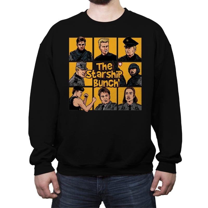 The Starship Bunch - Crew Neck Sweatshirt Crew Neck Sweatshirt RIPT Apparel Small / Black