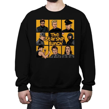The Starship Bunch - Crew Neck Sweatshirt Crew Neck Sweatshirt RIPT Apparel Small / Black