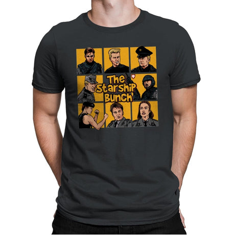 The Starship Bunch - Mens Premium T-Shirts RIPT Apparel Small / Heavy Metal