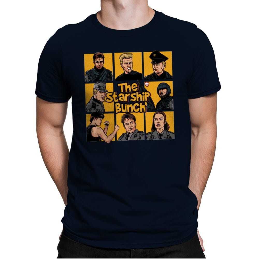 The Starship Bunch - Mens Premium T-Shirts RIPT Apparel Small / Midnight Navy