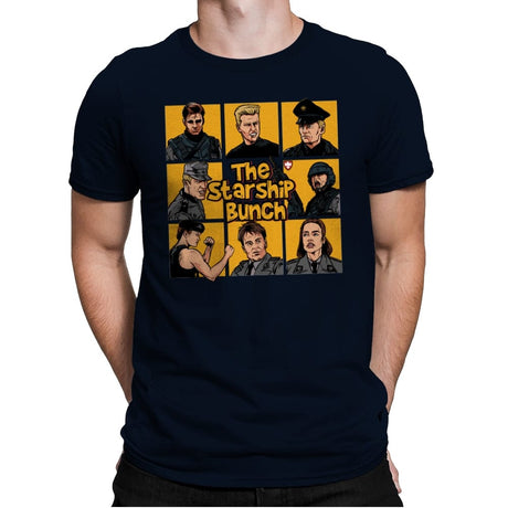 The Starship Bunch - Mens Premium T-Shirts RIPT Apparel Small / Midnight Navy