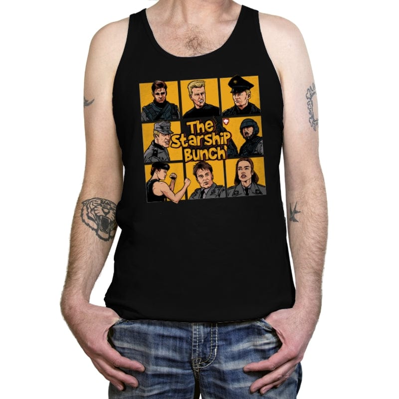 The Starship Bunch - Tanktop Tanktop RIPT Apparel X-Small / Black