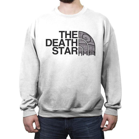 The Station Face - Crew Neck Sweatshirt Crew Neck Sweatshirt RIPT Apparel 4x-large / White
