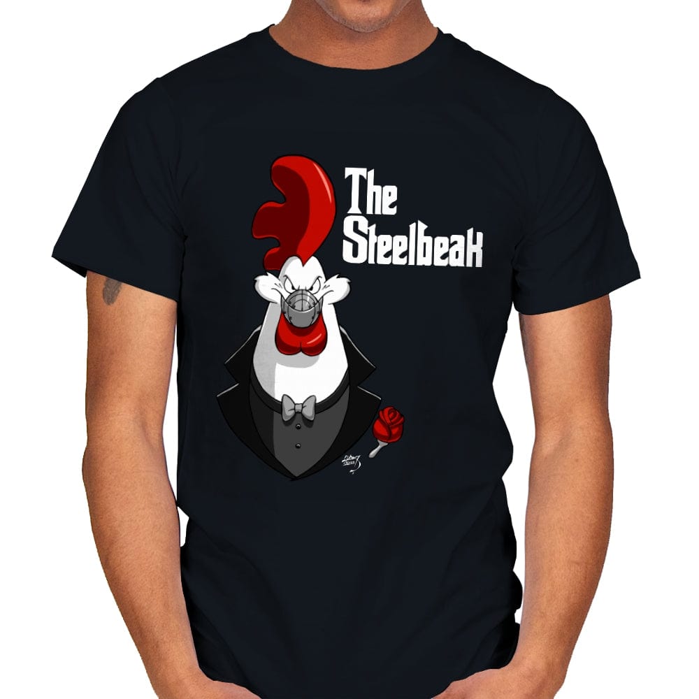 The Steelbeak - Mens T-Shirts RIPT Apparel Small / Black