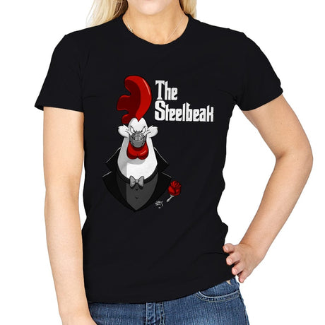The Steelbeak - Womens T-Shirts RIPT Apparel Small / Black