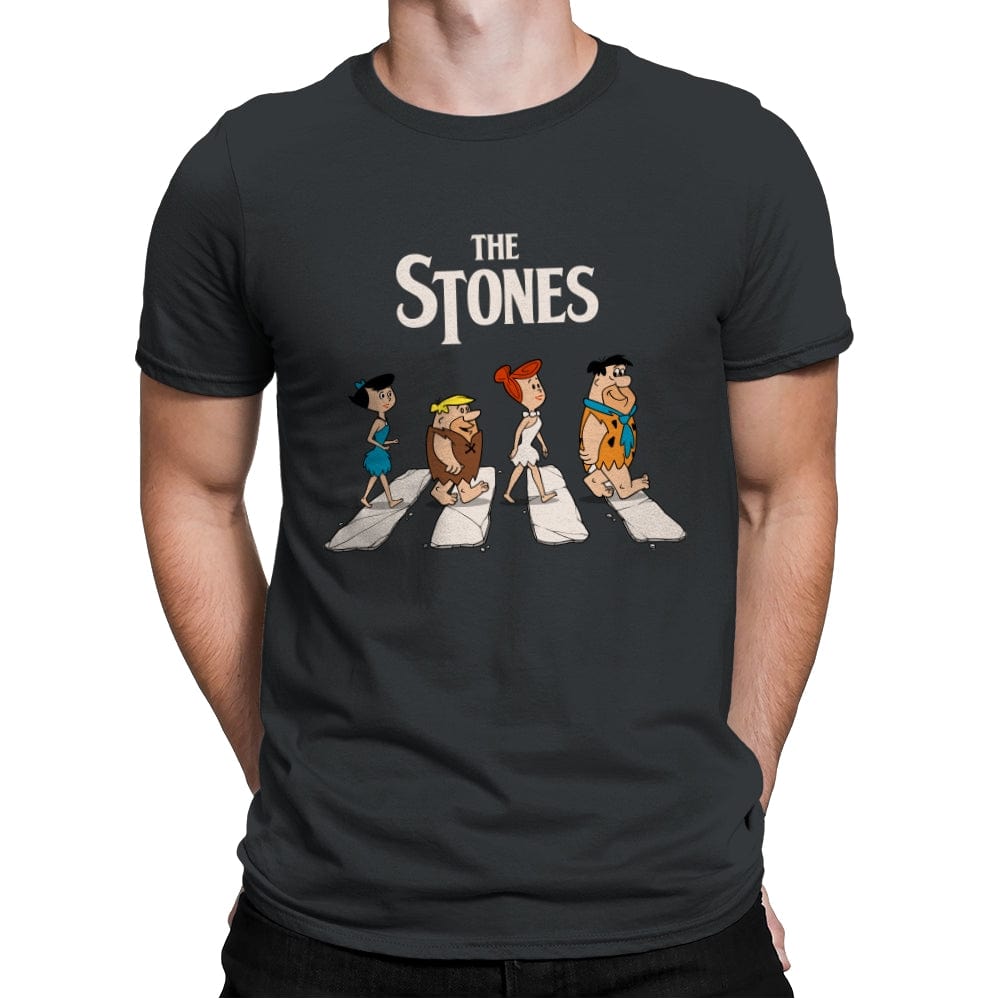 The Stones - Mens Premium T-Shirts RIPT Apparel Small / Heavy Metal