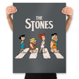 The Stones - Prints Posters RIPT Apparel 18x24 / Charcoal