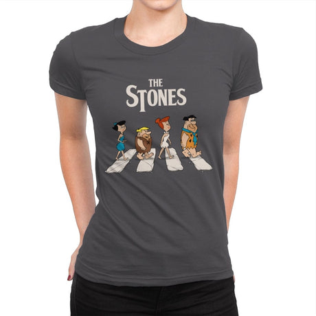 The Stones - Womens Premium T-Shirts RIPT Apparel Small / Heavy Metal